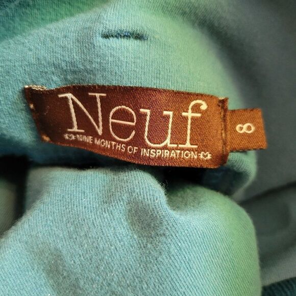 Neuf Maternity Corduroy Blue Pants (Size 8) - Picture 4 of 4